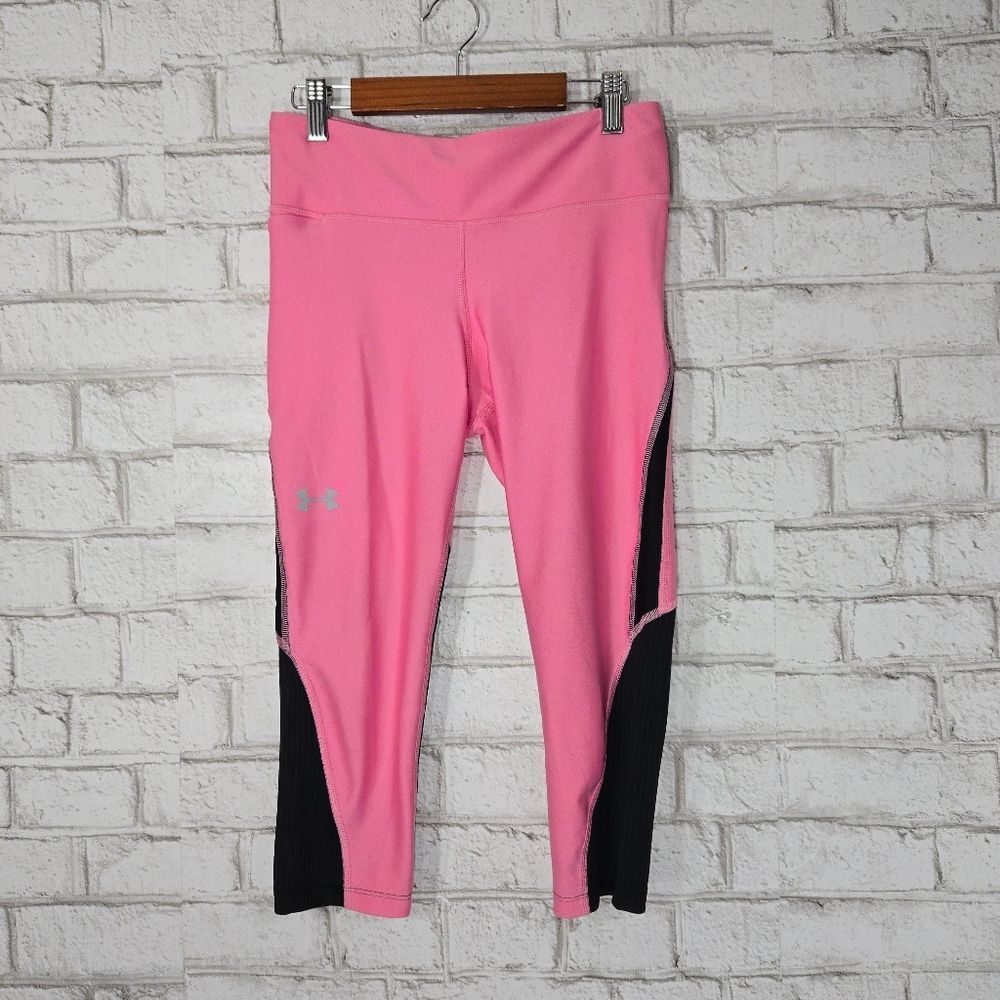 Under Armour pink compression leggings